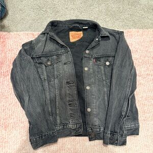 Levi's Charcoal Denim Jacket